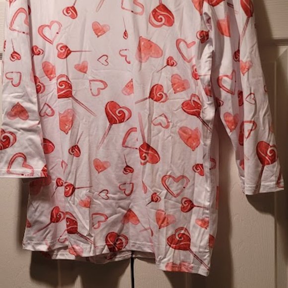 Heart Shirt, night shirt - Picture 2 of 2